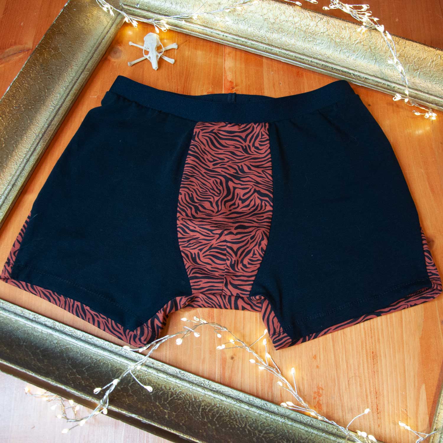 Katamenia Boxer Homme Rouge Tigre M